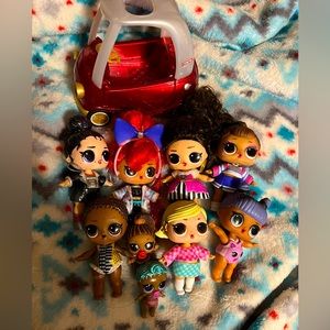LoL Dolls, little dolls, small coup car